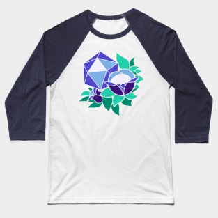 Pretty Poly Rose Gay Pride Baseball T-Shirt